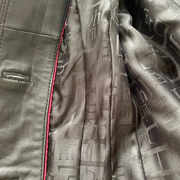 NWT Lady Hathaway 3 button leather jacket (blazer) M - Picture 9 of 12